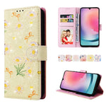 Custodia per telefono in pelle RFID con pittura abbronzante, For Galaxy A16 5G, For Galaxy A06 4G, For Galaxy A35 5G, For Galaxy A24 5G