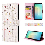 Custodia per telefono in pelle RFID con pittura abbronzante, For Galaxy A16 5G, For Galaxy A06 4G, For Galaxy A35 5G, For Galaxy A24 5G