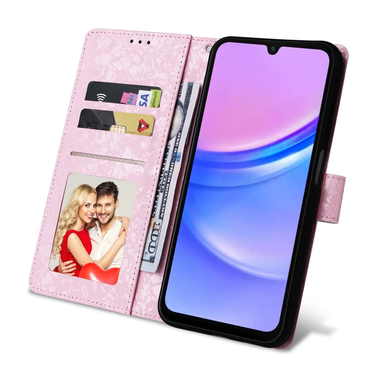 Custodia per telefono in pelle RFID con pittura abbronzante, For Galaxy A16 5G, For Galaxy A06 4G, For Galaxy A35 5G, For Galaxy A24 5G