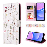 Custodia per telefono in pelle RFID con pittura abbronzante, For Galaxy A16 5G, For Galaxy A06 4G, For Galaxy A35 5G, For Galaxy A24 5G