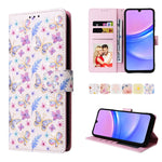 Custodia per telefono in pelle RFID con pittura abbronzante, For Galaxy A16 5G, For Galaxy A06 4G, For Galaxy A35 5G, For Galaxy A24 5G