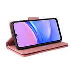 Custodia per telefono in pelle a tre pieghe con fibbia a rivetto e 9 carte, For Galaxy A16 5G, For Galaxy A06 4G