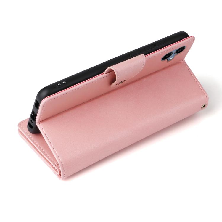 Custodia per telefono in pelle a tre pieghe con fibbia a rivetto e 9 carte, For Galaxy A08 / A07 4G / 5G, For Galaxy A18 / A17 4G / 5G, For Galaxy A57 5G, For Galaxy A37 5G