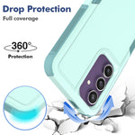Custodia per telefono 2 in 1 PC + TPU, For Samsung Galaxy S24 FE 5G