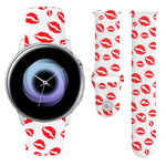 Cinturino in silicone stampato con fibbia rovesciata da 20 mm, For Samsung Galaxy Active2