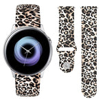 Cinturino in silicone stampato con fibbia rovesciata da 20 mm, For Samsung Galaxy Active2