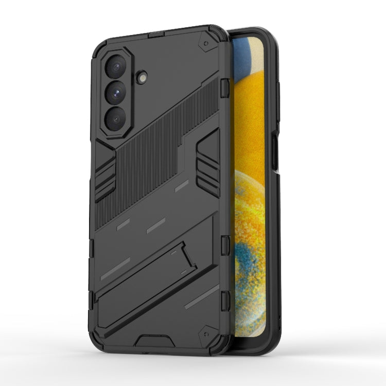 Punk Armor 2 in 1 PC + TPU Custodia antiurto per telefono con supporto invisibile, For Samsung Galaxy A07 4G, For Samsung Galaxy A56 5G, For Samsung Galaxy A26 5G