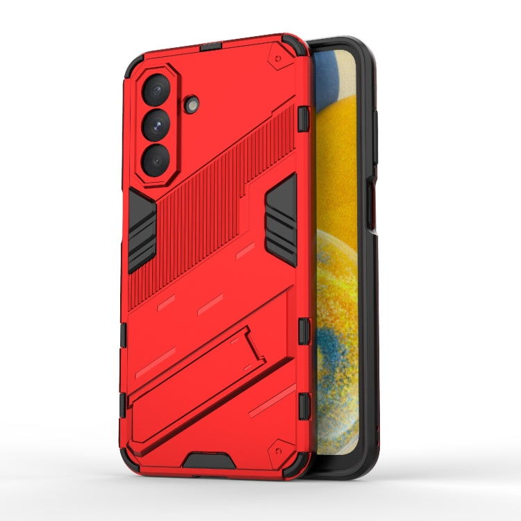 Punk Armor 2 in 1 PC + TPU Custodia antiurto per telefono con supporto invisibile, For Samsung Galaxy A07 4G, For Samsung Galaxy A56 5G, For Samsung Galaxy A26 5G