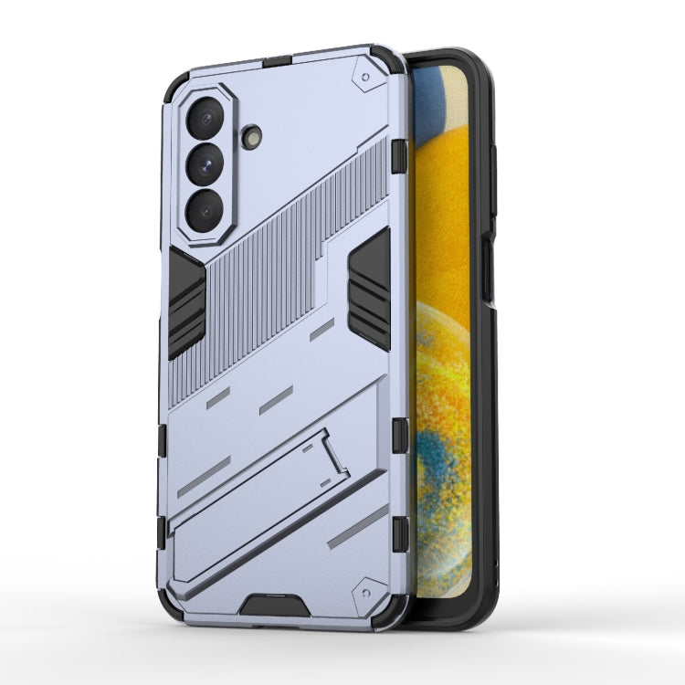 Punk Armor 2 in 1 PC + TPU Custodia antiurto per telefono con supporto invisibile, For Samsung Galaxy A07 4G, For Samsung Galaxy A56 5G, For Samsung Galaxy A26 5G
