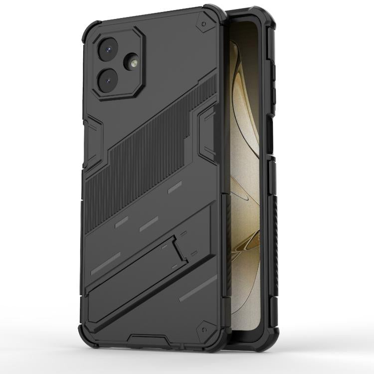 Punk Armor 2 in 1 PC + TPU Custodia antiurto per telefono con supporto invisibile, For Samsung Galaxy A07 4G, For Samsung Galaxy A56 5G, For Samsung Galaxy A26 5G