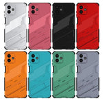 Punk Armor 2 in 1 PC + TPU Custodia antiurto per telefono con supporto invisibile, For Samsung Galaxy A07 4G, For Samsung Galaxy A56 5G, For Samsung Galaxy A26 5G