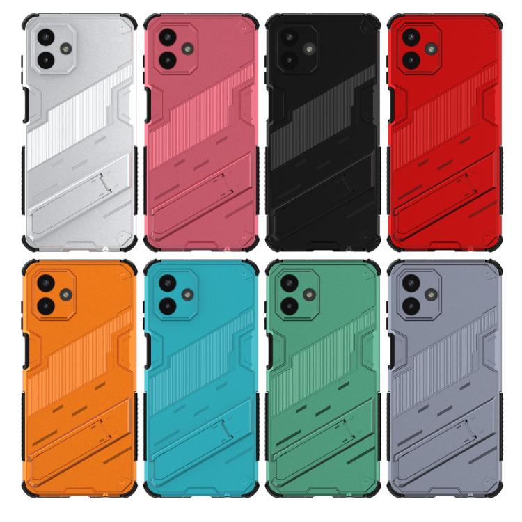 Punk Armor 2 in 1 PC + TPU Custodia antiurto per telefono con supporto invisibile, For Samsung Galaxy A07 4G, For Samsung Galaxy A56 5G, For Samsung Galaxy A26 5G