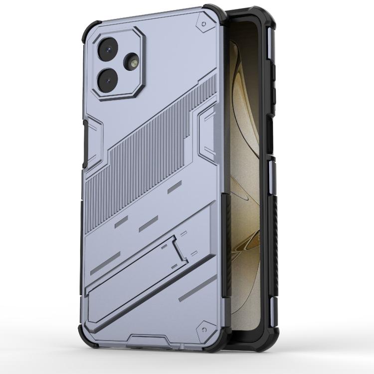 Punk Armor 2 in 1 PC + TPU Custodia antiurto per telefono con supporto invisibile, For Samsung Galaxy A07 4G, For Samsung Galaxy A56 5G, For Samsung Galaxy A26 5G