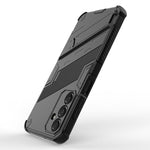 Punk Armor 2 in 1 PC + TPU Custodia antiurto per telefono con supporto invisibile, For Samsung Galaxy A16 5G