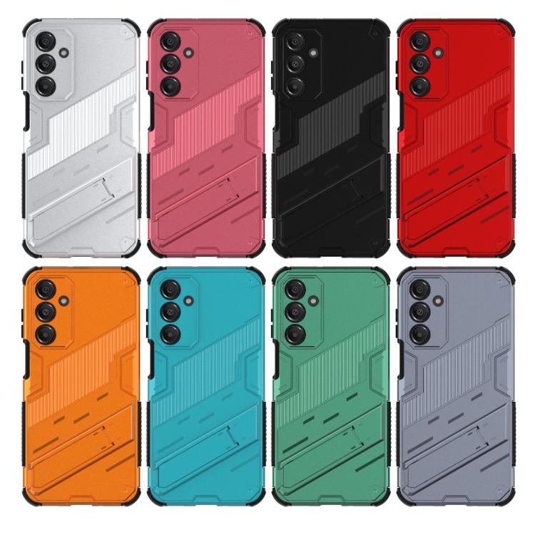Punk Armor 2 in 1 PC + TPU Custodia antiurto per telefono con supporto invisibile, For Samsung Galaxy A16 5G
