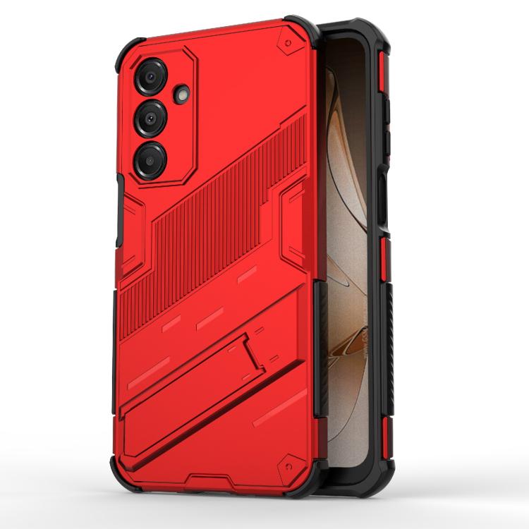 Punk Armor 2 in 1 PC + TPU Custodia antiurto per telefono con supporto invisibile, For Samsung Galaxy A16 5G