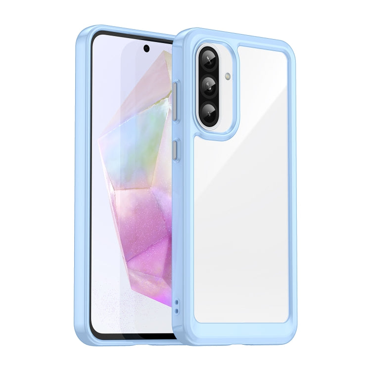 Custodia per telefono in TPU ibrida acrilica serie colorata, For Samsung Galaxy A06 5G, For Samsung Galaxy A56 5G, For Samsung Galaxy A26 5G