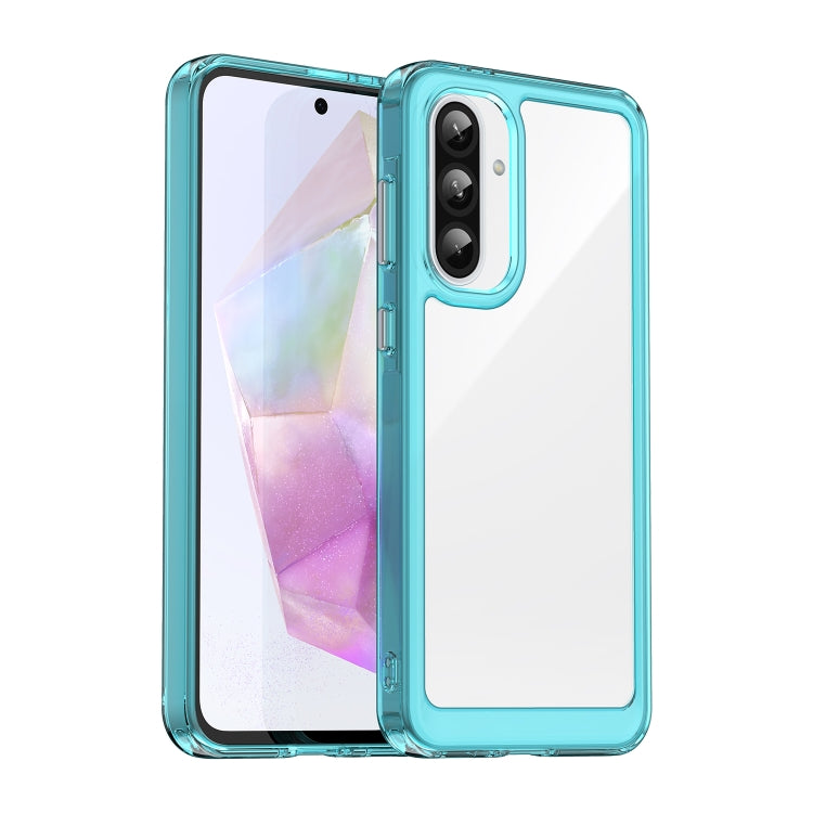 Custodia per telefono in TPU ibrida acrilica serie colorata, For Samsung Galaxy A06 5G, For Samsung Galaxy A56 5G, For Samsung Galaxy A26 5G