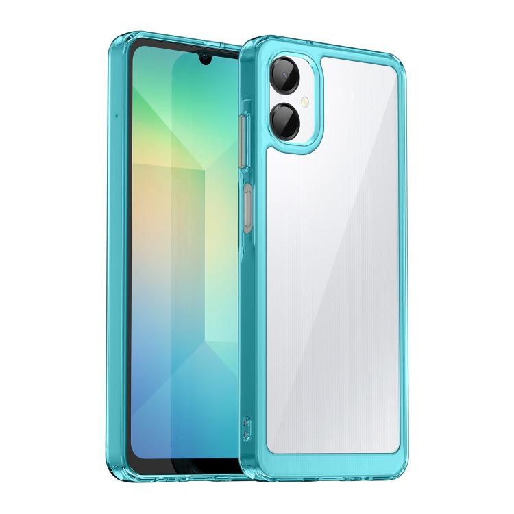 Custodia per telefono in TPU ibrida acrilica serie colorata, For Samsung Galaxy A06 5G, For Samsung Galaxy A56 5G, For Samsung Galaxy A26 5G