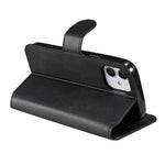 Custodia portafoglio in pelle PU per smartphone compatibili