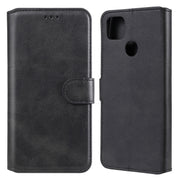 Custodia in pelle a conchiglia orizzontale in PU + TPU con struttura in vitello classico, con supporto, slot per carte e portafoglio, For Xiaomi Redmi 9C, For Xiaomi Redmi 9A, For Huawei Honor 9X Lite, For Samsung Galaxy Note 20