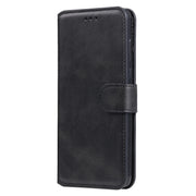 Custodia in pelle a conchiglia orizzontale in PU + TPU con struttura in vitello classico, con supporto, slot per carte e portafoglio, For Xiaomi Redmi 9C, For Xiaomi Redmi 9A, For Huawei Honor 9X Lite, For Samsung Galaxy Note 20