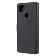 Custodia in pelle a conchiglia orizzontale in PU + TPU con struttura in vitello classico, con supporto, slot per carte e portafoglio, For Xiaomi Redmi 9C, For Xiaomi Redmi 9A, For Huawei Honor 9X Lite, For Samsung Galaxy Note 20