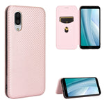 Struttura in fibra di carbonio Flip orizzontale magnetico Custodia in pelle TPU + PC + PU con slot per schede, For Oukitel C18 Pro, For Oukitel C17 / C17 Pro, For Sharp Aquos R5G, For Sharp Aquos Sense3 Plus SH-RM11
