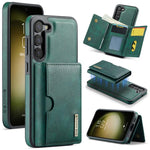 DG.MING M6 Series RFID Tri-fold Card Bag Custodia per telefono in pelle rimovibile, For Samsung Galaxy S23 FE 5G, For Samsung Galaxy S23 Ultra 5G, For Samsung Galaxy S23+ 5G, For Samsung Galaxy S23 5G