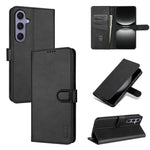 Custodia per telefono in pelle di vitello con texture AZNS Skin Feel, For Samsung Galaxy S25 FE 5G, For Samsung Galaxy S25 Edge 5G, For Samsung Galaxy S25 5G, For Samsung Galaxy S25+ 5G