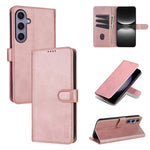 Custodia per telefono in pelle di vitello con texture AZNS Skin Feel, For Samsung Galaxy S25 FE 5G, For Samsung Galaxy S25 Edge 5G, For Samsung Galaxy S25 5G, For Samsung Galaxy S25+ 5G