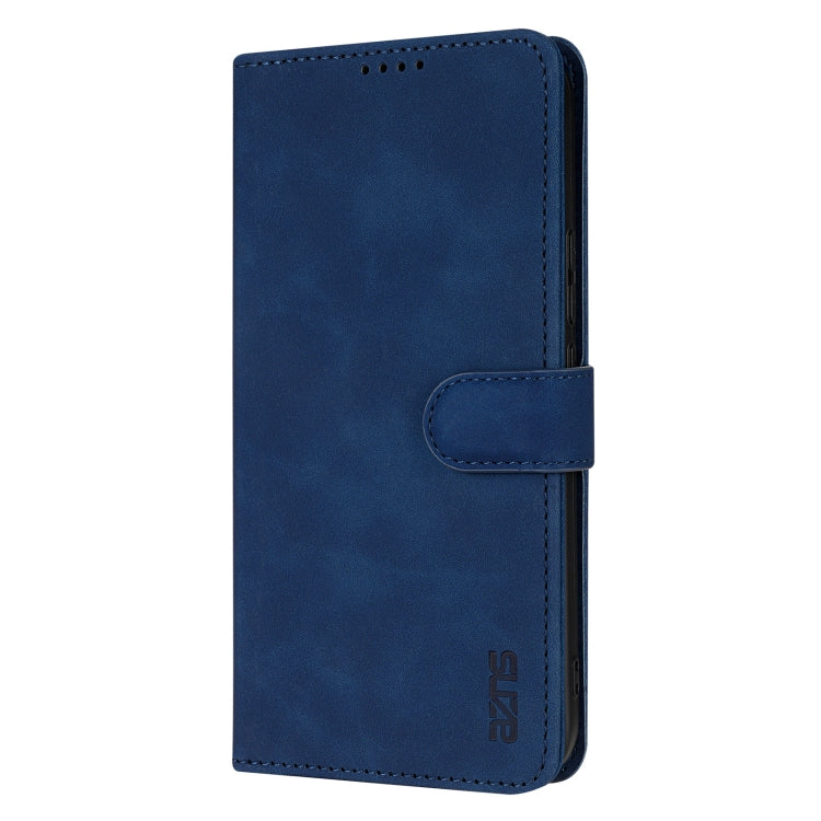 Custodia per telefono in pelle di vitello con texture AZNS Skin Feel, For Samsung Galaxy S25 Ultra 5G