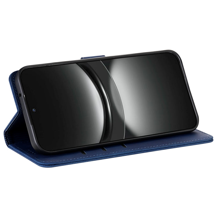 Custodia per telefono in pelle di vitello con texture AZNS Skin Feel, For Samsung Galaxy S25 Ultra 5G