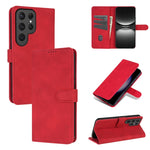 Custodia per telefono in pelle di vitello con texture AZNS Skin Feel, For Samsung Galaxy S25 Ultra 5G