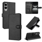 Custodia per telefono in pelle di vitello con texture AZNS Skin Feel, For Samsung Galaxy S25 FE 5G, For Samsung Galaxy S25 Edge 5G, For Samsung Galaxy S25 5G, For Samsung Galaxy S25+ 5G