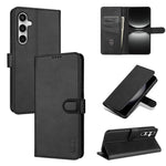 Custodia per telefono in pelle di vitello con texture AZNS Skin Feel, For Samsung Galaxy S25 FE 5G, For Samsung Galaxy S25 Edge 5G, For Samsung Galaxy S25 5G, For Samsung Galaxy S25+ 5G
