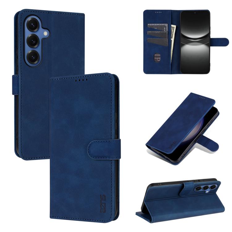 Custodia per telefono in pelle di vitello con texture AZNS Skin Feel, For Galaxy S26 FE 5G, For Samsung Galaxy S26+ 5G, For Samsung Galaxy S26 Ultra 5G, For Samsung Galaxy S26 5G
