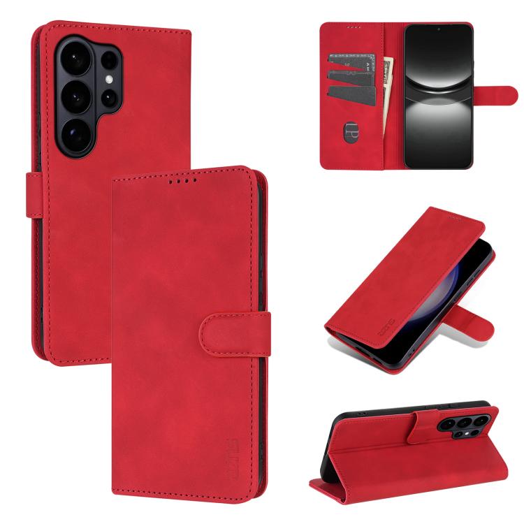 Custodia per telefono in pelle di vitello con texture AZNS Skin Feel, For Galaxy S26 FE 5G, For Samsung Galaxy S26+ 5G, For Samsung Galaxy S26 Ultra 5G, For Samsung Galaxy S26 5G