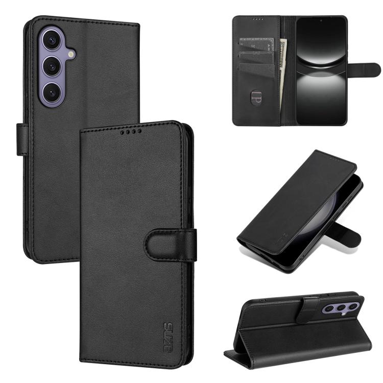 Custodia per telefono in pelle di vitello con texture AZNS Skin Feel, For Galaxy S26 FE 5G, For Samsung Galaxy S26+ 5G, For Samsung Galaxy S26 Ultra 5G, For Samsung Galaxy S26 5G