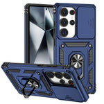 Custodia per telefono con supporto scorrevole Camshield, For Samsung Galaxy S25+ 5G, For Samsung Galaxy S25 Ultra 5G, For Samsung Galaxy S24 FE 5G