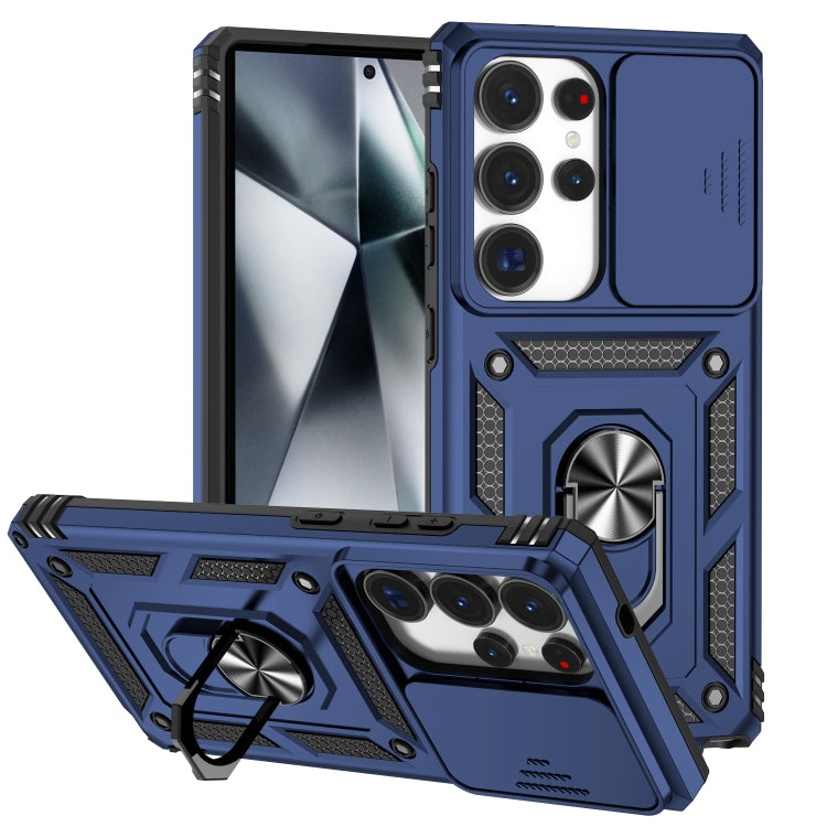 Custodia per telefono con supporto scorrevole Camshield, For Samsung Galaxy S25+ 5G, For Samsung Galaxy S25 Ultra 5G, For Samsung Galaxy S24 FE 5G