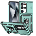 Custodia per telefono con supporto scorrevole Camshield, For Samsung Galaxy S25+ 5G, For Samsung Galaxy S25 Ultra 5G, For Samsung Galaxy S24 FE 5G