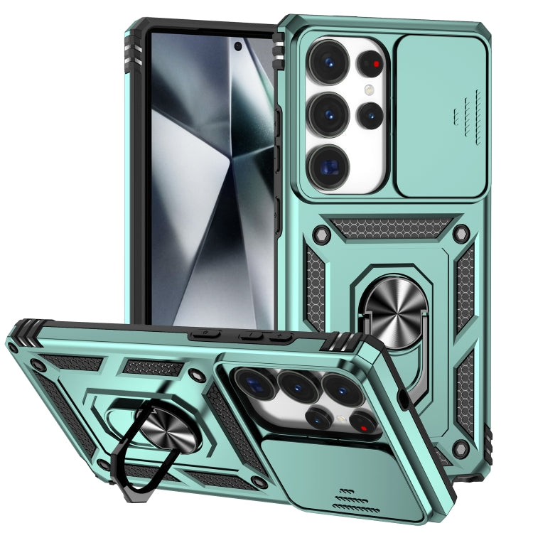 Custodia per telefono con supporto scorrevole Camshield, For Samsung Galaxy S25+ 5G, For Samsung Galaxy S25 Ultra 5G, For Samsung Galaxy S24 FE 5G
