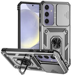 Custodia per telefono con supporto scorrevole Camshield, For Samsung Galaxy S25+ 5G, For Samsung Galaxy S25 Ultra 5G, For Samsung Galaxy S24 FE 5G