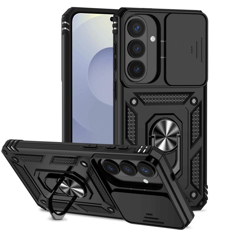 Custodia per telefono con supporto scorrevole Camshield, For Samsung Galaxy S26+ 5G, For Samsung Galaxy S26 Ultra 5G, For Samsung Galaxy S26 5G