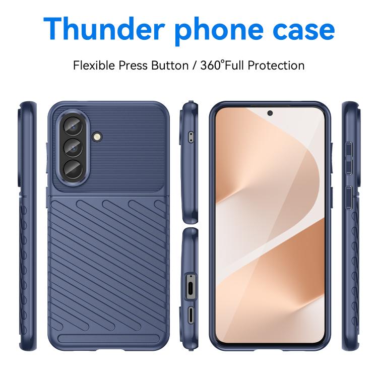 Custodia per telefono in TPU morbido antiurto Thunderbolt, For Samsung Galaxy A57 5G, For Samsung Galaxy A26 5G, For Samsung Galaxy A16 5G, For Samsung Galaxy A13 4G