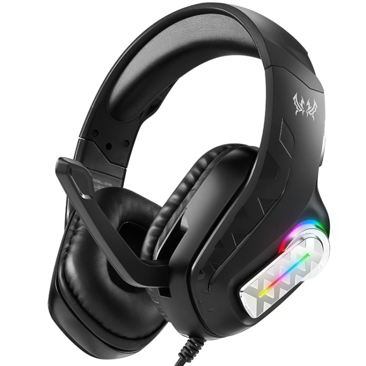 KOTION EACH G4100 Cuffie stereo da gioco con microfono, lunghezza: circa 2,1 m, G4100, Black White
