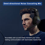 Cuffie da gioco KOTION EACH G6000 On-Ear con microfono, lunghezza: circa 2,1 m, G6000