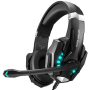 KOTION EACH G9000 Pro Cuffie da gioco soprauricolari con microfono, lunghezza del cavo: circa 2,1 m, G9000 Pro