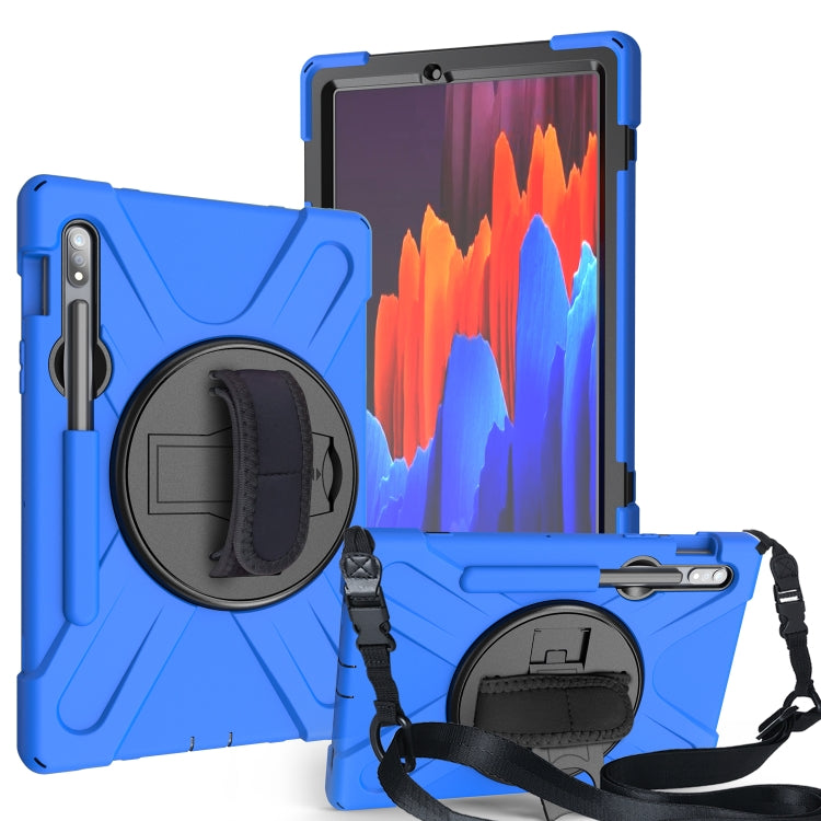Custodia silicone antiurto con tracolla per Galaxy Tab S8